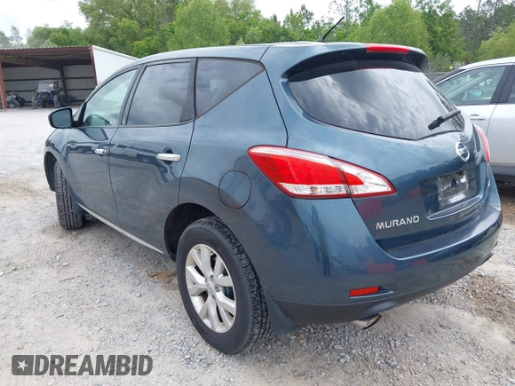 2012 Nissan Murano SV with VIN JN8AZ1MW4CW200917, listed as a IAAI auction lot 42106455 with 115,455 mi miles and . Bid and sale history available at carsss.com. Image 3.