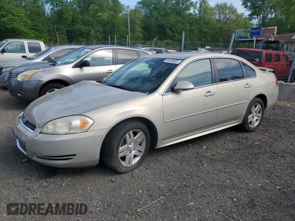 2011 Chevrolet Impala LT Fleet with VIN 2G1WG5EK0B1234247, listed as a Copart auction lot 55439495 with 145,100 mi miles and Salvage Title. Bid and sale history available at DreamBid. Image 1.
