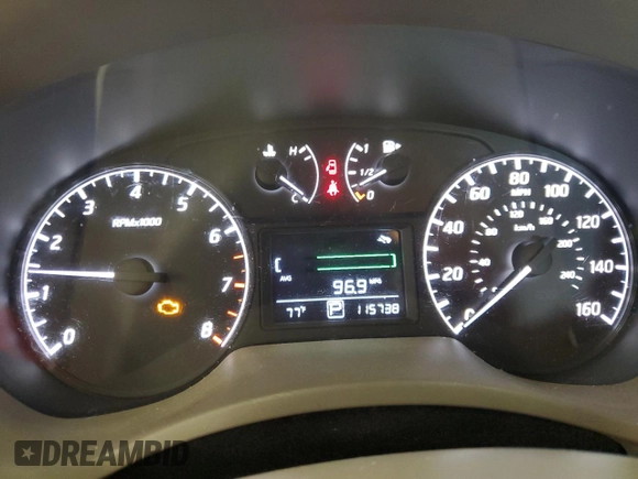 2014 Nissan Sentra SV with VIN 3N1AB7AP0EL686380, listed as a Copart auction lot 56187595 with 115,738 mi miles and Clean Title. Bid and sale history available at DreamBid. Image 9.