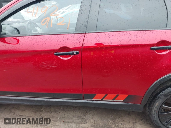 2020 Mitsubishi Outlander Sport ES 2.0 with VIN JA4AR3AU5LU020183, listed as a IAAI auction lot 41929121 with 44,305 mi miles. Bid and sale history available at carsss.com. Image 14.