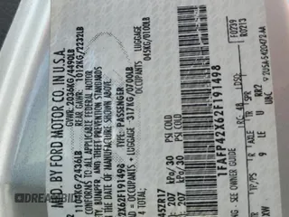 2002 Ford Mustang GT Deluxe z VIN 1FAFP42X62F191498, wystawiony jako Copart lot #55125905 z przebiegiem 115 779 mil mil oraz Szkoda całkowita • Salvage title. Historia ofert i sprzedaży dostępna na DreamBid. Obrazek 12.