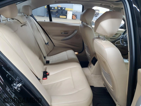 2012 BMW 3 Series 328i with VIN WBA3A5C56CF347250, listed as a Copart auction lot 50598665 with 134,361 mi miles and Salvage title. Bid and sale history available at DreamBid. Image 10.