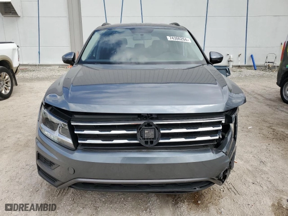 2021 Volkswagen Tiguan S with VIN 3VV1B7AXXMM133825, listed as a Copart auction lot 74306204 with 50,100 mi miles and Non Repairable. Bid and sale history available at carsss.com. Image 5.