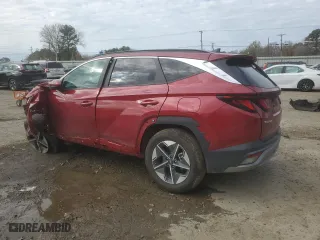 2025 Hyundai Tucson SEL with VIN 5NMJB3DE0SH487614, listed as a Copart auction lot 86135364 with 3,241 mi miles and Salvage Title. Bid and sale history available at carsss.com. Image 2.