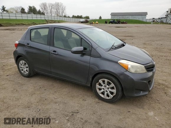 2014 Toyota Yaris L with VIN JTDKTUD37ED590578, listed as a Copart auction lot 54381785 with 108,171 mi miles and Clean Title. Bid and sale history available at carsss.com. Image 4.