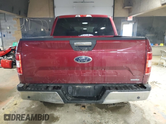 2018 Ford F-150 XL with VIN 1FTEW1EPXJKD51911, listed as a Copart auction lot 45887105 with 117,211 mi miles and Clean Title. Bid and sale history available at carsss.com. Image 6.