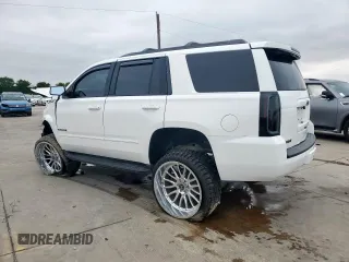 2018 Chevrolet Tahoe LT with VIN 1GNSKBKC1JR294115, listed as a Copart auction lot 59769515 with 81,523 mi miles and Salvage title. Bid and sale history available at DreamBid. Image 2.