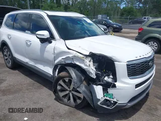 2021 Kia Telluride S with VIN 5XYP64HC6MG120422, listed as a IAAI auction lot 42516588 with 74,076 mi miles and . Bid and sale history available at DreamBid. Image 1.