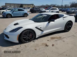 2016 Chevrolet Corvette Z51 2LT with VIN 1G1YK2D76G5123663, listed as a Copart auction lot 42316284 with 18,392 mi miles. Bid and sale history available at carsss.com. Image 1.