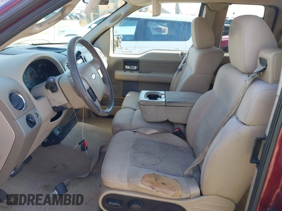 2005 Ford F-150 XLT with VIN 1FTPX12565NA45477, listed as a IAAI auction lot 41448417 with 145,039 mi miles. Bid and sale history available at carsss.com. Image 5.