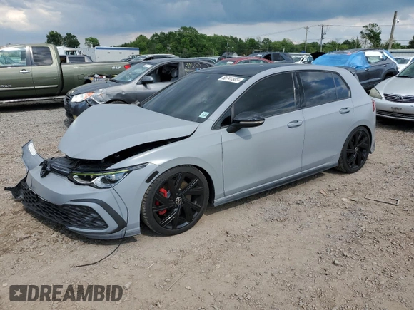 2023 Volkswagen GTI SE с VIN WVWRA7CD1PW178566, выставлен на аукционе Copart как лот 58741305 с пробегом 32 801 миль миль и Списание • Salvage title. История ставок и продаж доступна на DreamBid. Изображение 1.