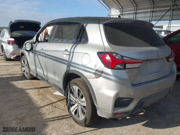 2022 Mitsubishi Outlander Sport SE with VIN JA4APVAU8NU008498, listed as a IAAI auction lot 41620308 with 54,757 mi miles. Bid and sale history available at carsss.com. Image 3.