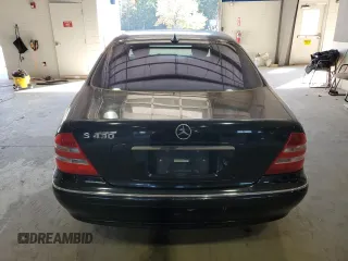 2002 Mercedes-Benz S-Class 4.3L with VIN WDBNG70J42A312708, listed as a Copart auction lot 76772414 with 194,656 mi miles and Clean Title. Bid and sale history available at carsss.com. Image 6.