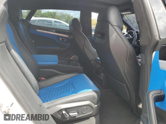 2019 Lamborghini Urus z VIN ZPBUA1ZL1KLA01041, wystawiony jako Copart lot #56124235 z przebiegiem Nie podano mil oraz Tytuł czysty. Historia ofert i sprzedaży dostępna na DreamBid. Obrazek 11.