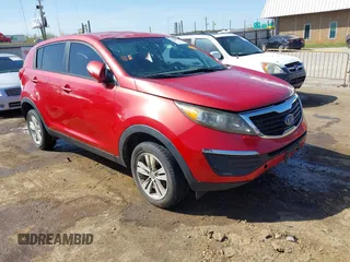 2011 Kia Sportage with VIN KNDPB3A26B7048025, listed as a IAAI auction lot 41982189 with 217,409 mi miles and . Bid and sale history available at DreamBid. Image 1.