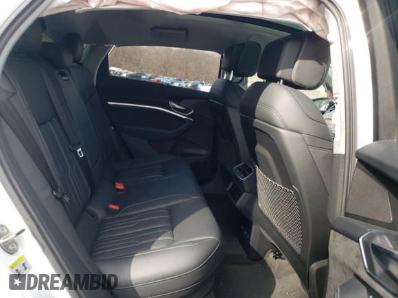 2021 Audi e-tron Sportback Prestige with VIN WA13AAGE4MB029393, listed as a Copart auction lot 46763104 with 34,805 mi miles and Salvage title. Bid and sale history available at DreamBid. Image 10.