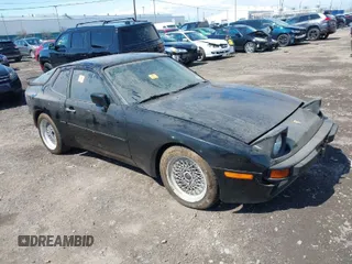 1983 Porsche 944 with VIN WP0AA0948DN454643, listed as a IAAI auction lot 42029419 with 1 mi miles. Bid and sale history available at carsss.com. Image 1.
