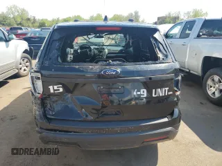 2018 Ford Police Interceptor Utility z VIN 1FM5K8AR6JGC76831, wystawiony jako Copart lot #55299875 z przebiegiem 83 571 mil mil oraz Szkoda całkowita • Salvage title. Historia ofert i sprzedaży dostępna na DreamBid. Obrazek 6.