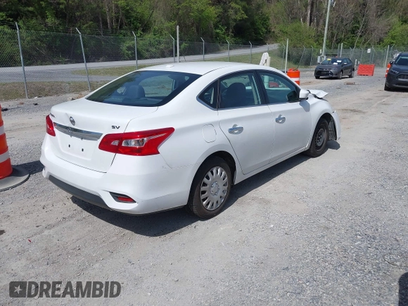 2017 Nissan Sentra SV with VIN 3N1AB7APXHY338187, listed as a IAAI auction lot 42091823 with 87,814 mi miles and . Bid and sale history available at DreamBid. Image 4.