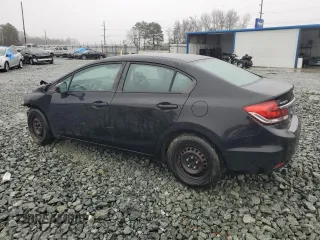 2014 Honda Civic Sedan LX with VIN 19XFB2F54EE084745, listed as a Copart auction lot 44954865 with Not Provided miles and Salvage Title. Bid and sale history available at carsss.com. Image 2.