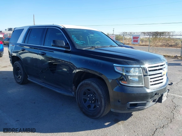 2020 Chevrolet Tahoe Commercial with VIN 1GNLCDEC4LR183215, listed as a IAAI auction lot 40783993 with 119,705 mi miles. Bid and sale history available at carsss.com. Image 1.