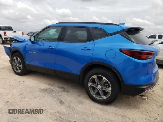 2024 Chevrolet Blazer LT with VIN 3GNKBDR43RS191474, listed as a Copart auction lot 60072544 with 2,558 mi miles and Salvage title. Bid and sale history available at DreamBid. Image 2.
