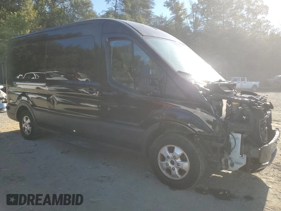 2019 Ford Transit Passenger XL with VIN 1FBAX2CG7KKA94149, listed as a Copart auction lot 75620344 with 98,902 mi miles and Salvage Title. Bid and sale history available at carsss.com. Image 4.