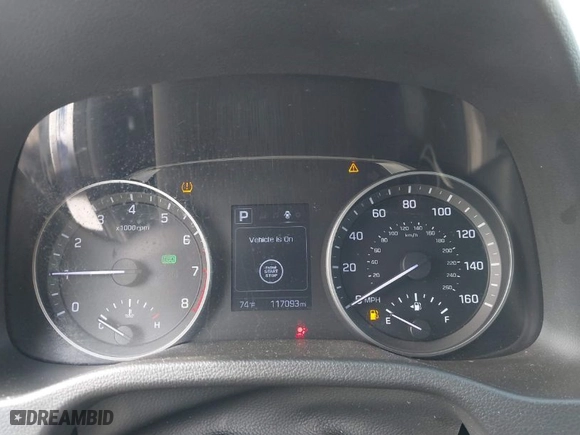 2018 Hyundai Elantra GL with VIN KMHD84LF8JU543295, listed as a IAAI auction lot 41443030 with 117093 miles. Bid and sale history available at carsss.com. Image 7.