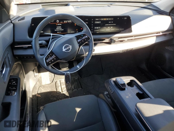 2023 Nissan ARIYA Evolve+ z VIN JN1DF0BBXPM710091, wystawiony jako Copart lot #89367835 z przebiegiem 16 314 mil mil oraz Szkoda całkowita • Salvage title. Historia ofert i sprzedaży dostępna na DreamBid. Obrazek 8.