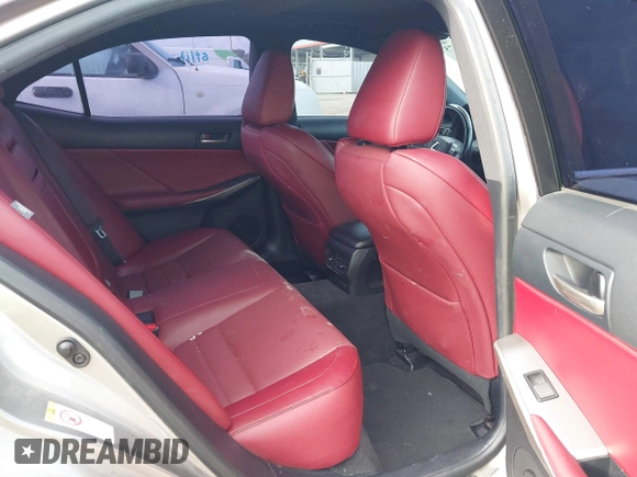2017 Lexus IS with VIN JTHCM1D27H5022206, listed as a IAAI auction lot 42119275 with 136,736 mi miles. Bid and sale history available at carsss.com. Image 8.