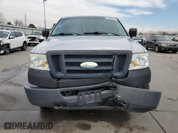 2006 Ford F-150 XL with VIN 1FTRF14W36NA57279, listed as a Copart auction lot 46629825 with 108,810 mi miles and Salvage Title. Bid and sale history available at carsss.com. Image 5.