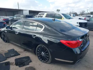 2015 Kia K900 Luxury with VIN KNALW4D46F6021230, listed as a IAAI auction lot 41505617 with 87,784 mi miles. Bid and sale history available at carsss.com. Image 3.