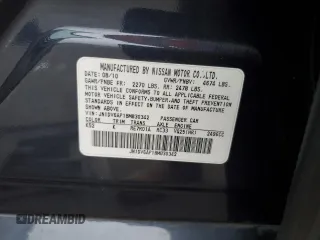 2011 Infiniti G25 Journey with VIN JN1DV6AP1BM830342, listed as a Copart auction lot 81466694 with Not Provided miles and Salvage Title. Bid and sale history available at DreamBid. Image 14.