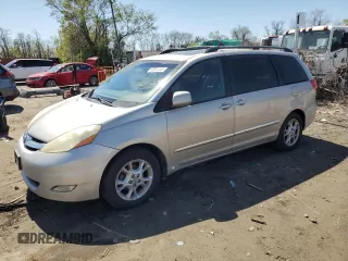 2006 Toyota Sienna XLE with VIN 5TDZA22C96S429070, listed as a Copart auction lot 53674345 with 192,611 mi miles and Clean Title. Bid and sale history available at carsss.com. Image 1.
