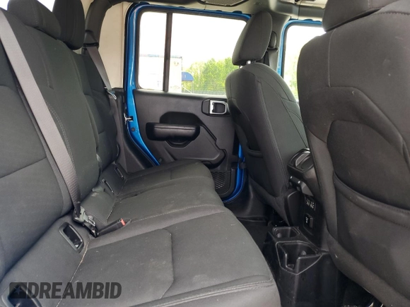 2021 Jeep Gladiator Freedom с VIN 1C6HJTAG7ML553303, выставлен на аукционе Copart как лот 57038585 с пробегом 49 400 миль миль и Списание • Salvage title. История ставок и продаж доступна на DreamBid. Изображение 10.
