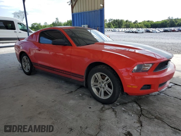 2012 Ford Mustang Premium with VIN 1ZVBP8AM3C5236179, listed as a Copart auction lot 58481155 with 174,633 mi miles and Salvage title. Bid and sale history available at DreamBid. Image 4.