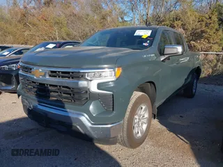 2025 Chevrolet Silverado 1500 LT with VIN 3GCPACED0SG198246, listed as a IAAI auction lot 41823971 with 10,660 mi miles. Bid and sale history available at carsss.com. Image 17.