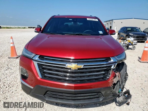 2023 Chevrolet Traverse LT Cloth with VIN 1GNERGKWXPJ277286, listed as a Copart auction lot 59326125 with 20,032 mi miles and Salvage title. Bid and sale history available at DreamBid. Image 5.