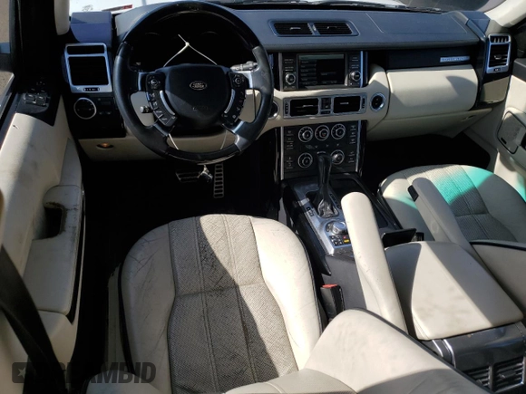 2012 Land Rover Range Rover SC с VIN SALMF1E43CA374353, выставлен на аукционе Copart как лот 47246385 с пробегом 102 413 миль миль и Списание • Salvage title. История ставок и продаж доступна на DreamBid. Изображение 8.