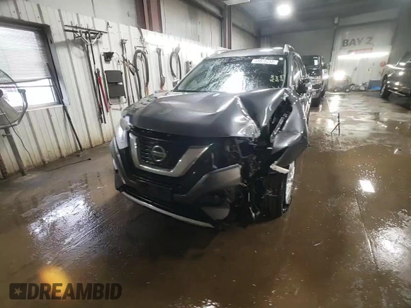 2020 Nissan Rogue S with VIN JN8AT2MV4LW109497, listed as a Copart auction lot 46828255 with 75,407 mi miles and Salvage Title. Bid and sale history available at carsss.com. Image 13.
