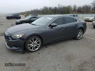 2014 Mazda 6 i Grand Touring with VIN JM1GJ1W61E1132313, listed as a Copart auction lot 54898745 with 117,905 mi miles and Salvage Title. Bid and sale history available at DreamBid. Image 1.