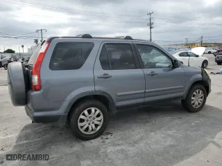 2006 Honda CR-V EX SE with VIN JHLRD789X6C051121, listed as a Copart auction lot 53574175 with 283,274 mi miles and Salvage Title. Bid and sale history available at carsss.com. Image 3.