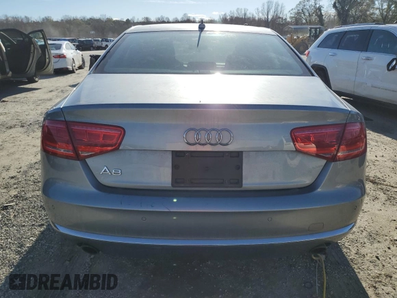 2013 Audi A8 3.0L with VIN WAUAGAFD6DN012546, listed as a Copart auction lot 82210024 with 121,004 mi miles and Clean title. Bid and sale history available at DreamBid. Image 6.