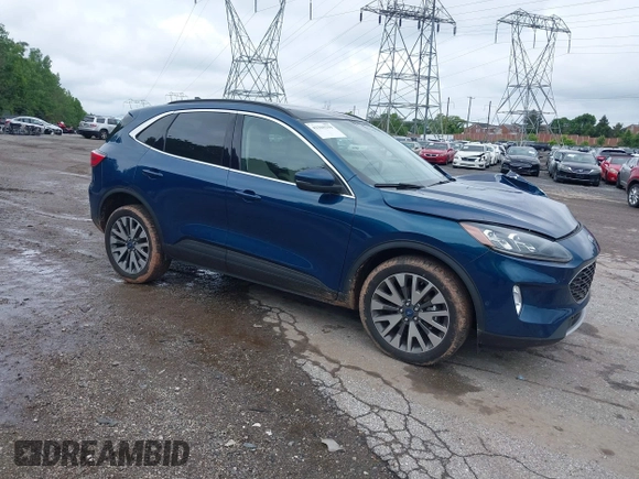 2020 Ford Escape Titanium с VIN 1FMCU9J92LUC16654, выставлен на аукционе IAAI как лот 42369259 с пробегом 73 515 миль миль и . История ставок и продаж доступна на DreamBid. Изображение 1.