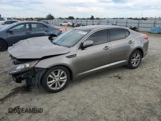 2013 Kia Optima EX с VIN 5XXGN4A7XDG153542, выставлен на аукционе Copart как лот 52242315 с пробегом 214 249 миль миль и Списание • Salvage title. История ставок и продаж доступна на DreamBid. Изображение 1.