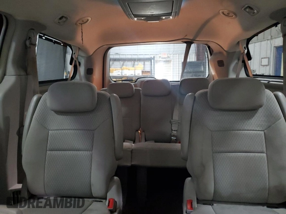 2010 Dodge Grand Caravan SXT with VIN 2D4RN5D1XAR268976, listed as a Copart auction lot 54587505 with 179,000 mi miles and Salvage Title. Bid and sale history available at DreamBid. Image 10.