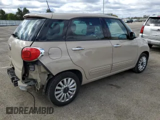 2017 FIAT 500L Pop with VIN ZFBCFAAH5HZ038632, listed as a Copart auction lot 76354304 with 133,632 mi miles and Salvage Title. Bid and sale history available at carsss.com. Image 3.