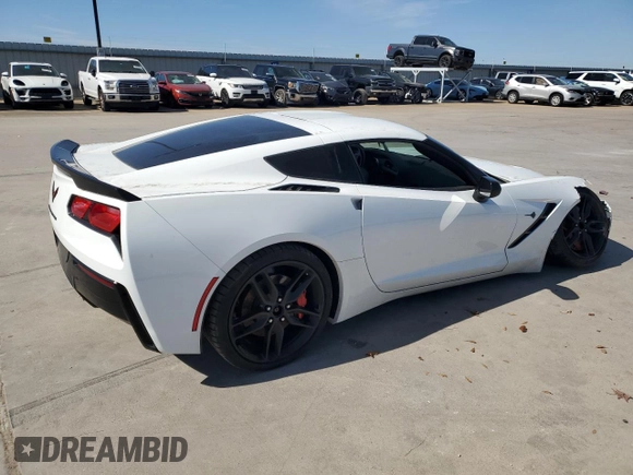 2016 Chevrolet Corvette Z51 2LT with VIN 1G1YK2D76G5123663, listed as a Copart auction lot 42316284 with 18,392 mi miles. Bid and sale history available at carsss.com. Image 3.