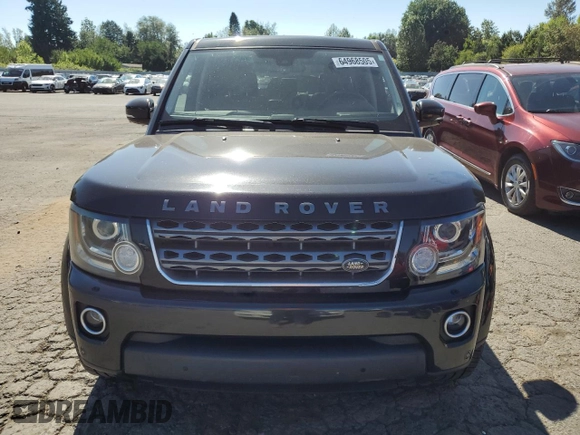 2016 Land Rover LR4 HSE with VIN SALAG2V69GA836072, listed as a Copart auction lot 64968505 with 100,242 mi miles and Clean title. Bid and sale history available at DreamBid. Image 5.