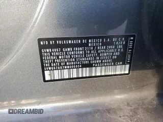 2021 Volkswagen Golf TSI с VIN 3VWG57AU7MM005934, выставлен на аукционе Copart как лот 76487294 с пробегом 60 531 миль миль и Чистый • Clean title. История ставок и продаж доступна на DreamBid. Изображение 12.